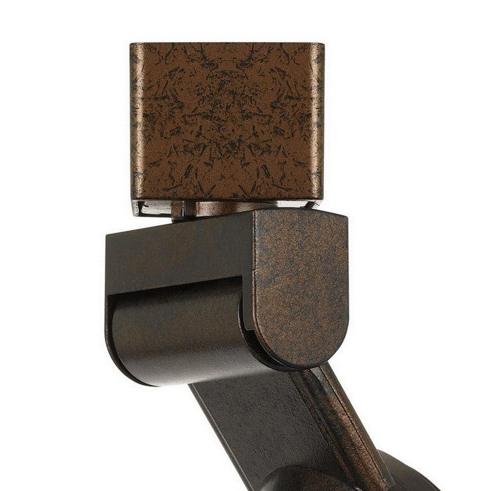 12W Integrated LED Track Fixture with Polycarbonate Head, Bronze and Black