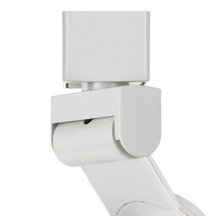 12W Integrated LED Track Fixture with Polycarbonate Head, White and Yellow