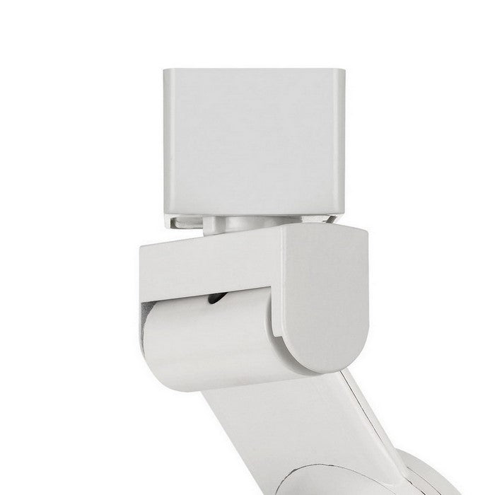 12W Integrated LED Track Fixture with Polycarbonate Head, White and Orange