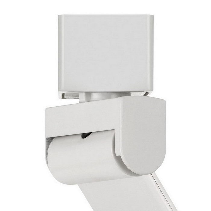 12W Integrated LED Track Fixture with Polycarbonate Head, White and Blue