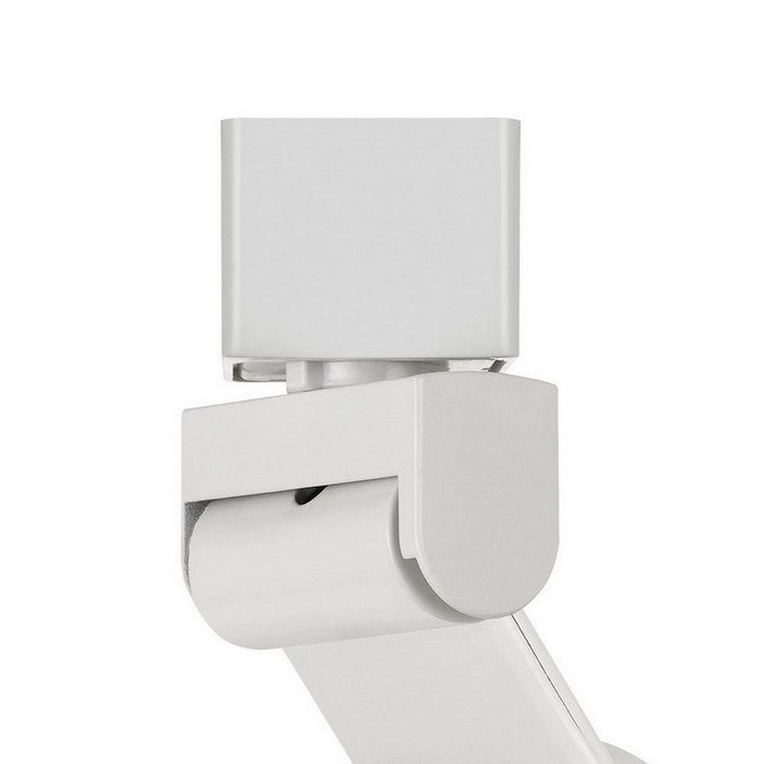 12W Integrated LED Metal Track Fixture with Cone Head, White and Bronze