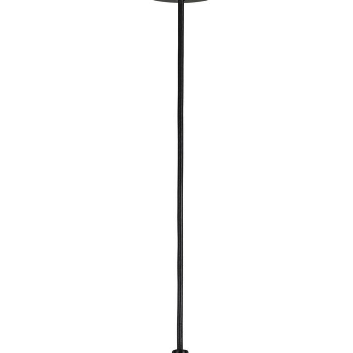 Round Glass Shade Pendant Lighting with Canopy and Hardwired Switch, Brown