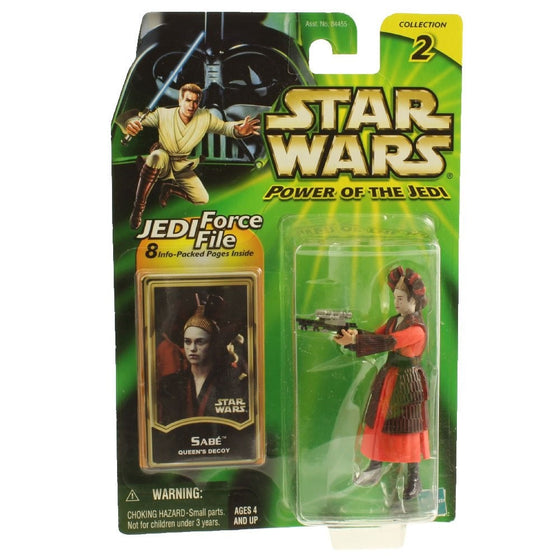 Star Wars Power of the Jedi Sabe Queen's Decoy