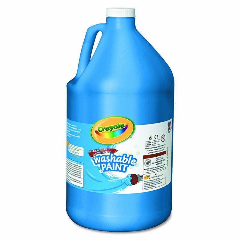 Crayola 54-2128-042 Washable Paint, Gallon Size, Blue