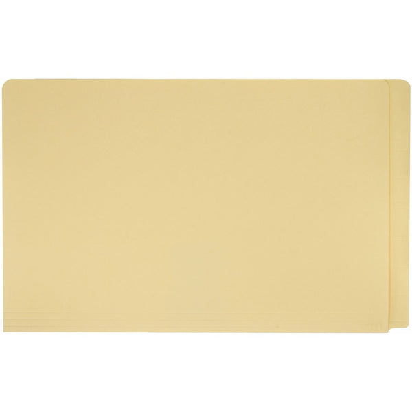 Smead End Tab File Folder, Straight-Cut Extended Tab, Legal Size, Manila, 100 per Box (27250)