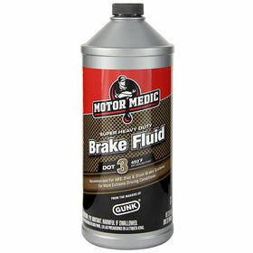 Niteo Motor Medic M4332 DOT 3 Super Heavy Duty Brake Fluid - 32 oz.