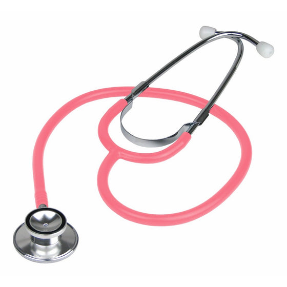 Everdixie USA Dual Head Stethoscope, Pink