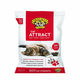 Precious Cat Cat Attract Problem Cat Training Litter, 40 pound bag, Package may vary