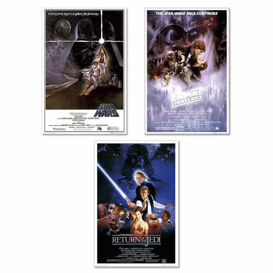 Star Wars: Episode IV, V & VI - Movie 24x36 Poster