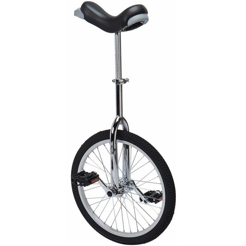 Fun 20 Inch Wheel Chrome Unicycle with Alloy Rim