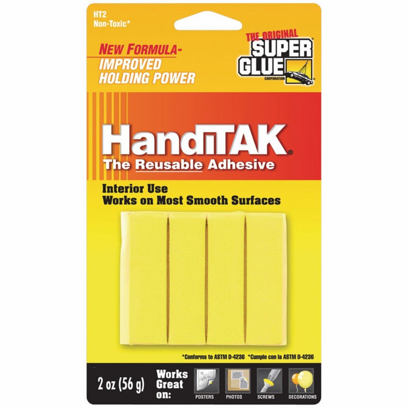 Super Glue HT2 HandiTAK Reusable Adhesive