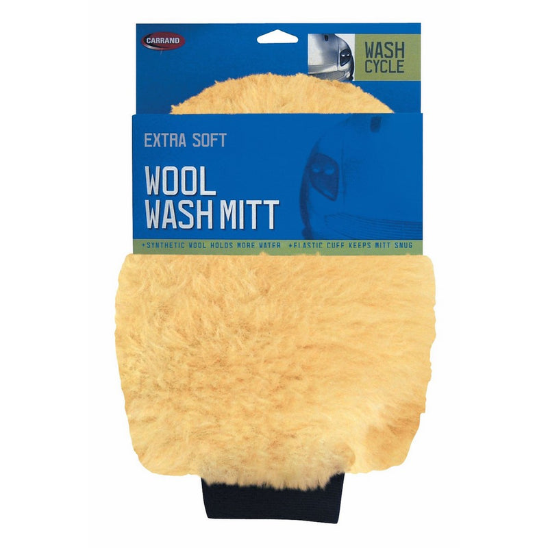 Carrand 40306 Champagne Acrylic Wool Wash Mitt