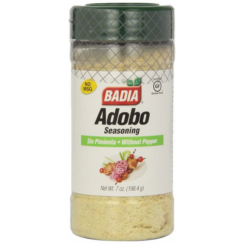Badia Adobo without Pepper, 7-Ounce (Pack of 12)
