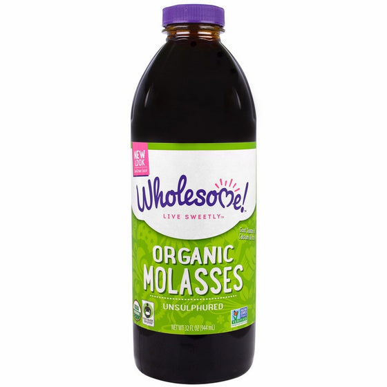 Wholesome Sweeteners - Organic Molasses Unsulphured - 32 oz.