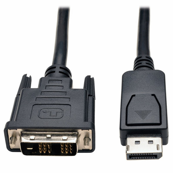 Tripp Lite Displayport to DVI Cable Adapter, DP with Latches, DP to DVI-D Single Link (M/M), DP2DVI, 10 ft.(P581-010)