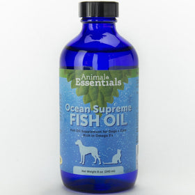 Animal Essentials NEW Ocean Omega Supreme, Fish Oil for Dogs and Cats, 8 Ounces