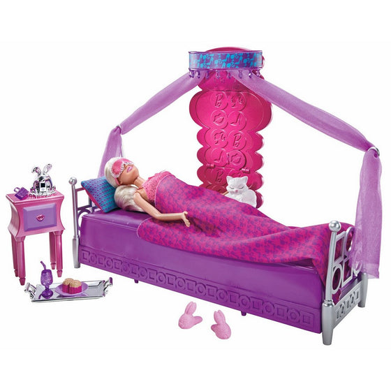 Barbie Bed To Breakfast Deluxe Bedroom and Doll Set