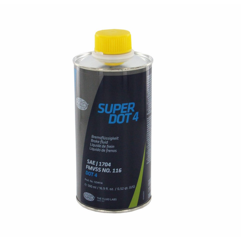 Pentosin 1204114 Super Dot 4 Brake Fluid, 0.5 Liter