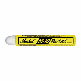 Markal 82020 M-10 Paintstik Annealling and Heat Treating Solid Paint Marker (Up to 1800 F), White (Pack of 12)