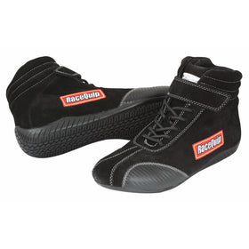 RaceQuip 30500030 Euro Carbon-L Series Size 3 Black SFI 3.3/5 Racing Shoes