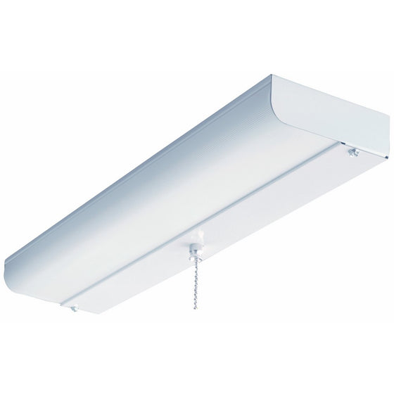 Lithonia Lighting CUC8 15 120 LP S1 M4 18-Inch 1-Light Flush Mount Fluorescent Ceiling Closet Light, White