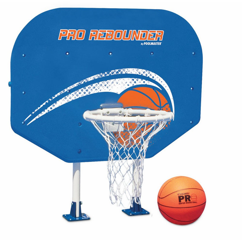 Poolmaster 72774 Pro Rebounder Poolside Basketball Game with Perma-Top Mounts