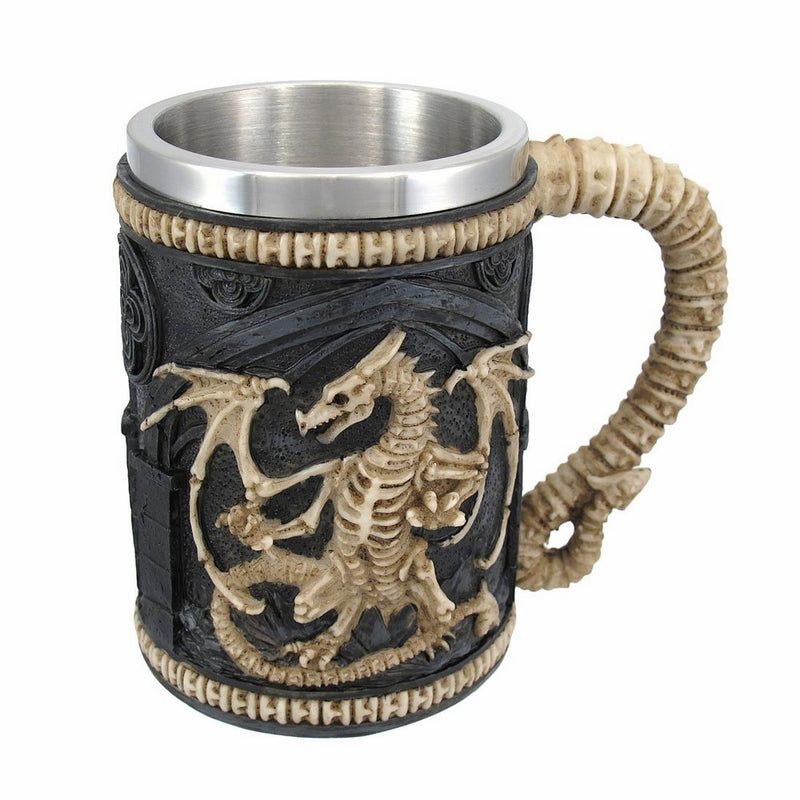 Dragon Skeleton Tankard 16 oz. Mug