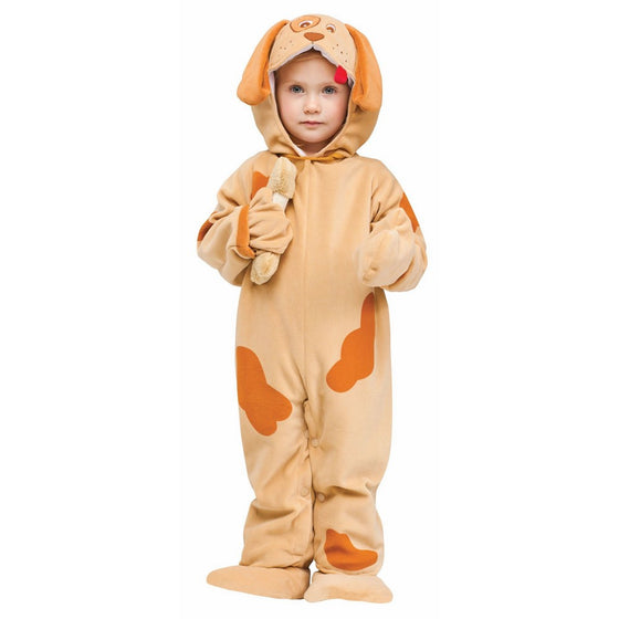 Fun World Costumes Baby's Playful Puppy Toddler Costume, Tan, Small