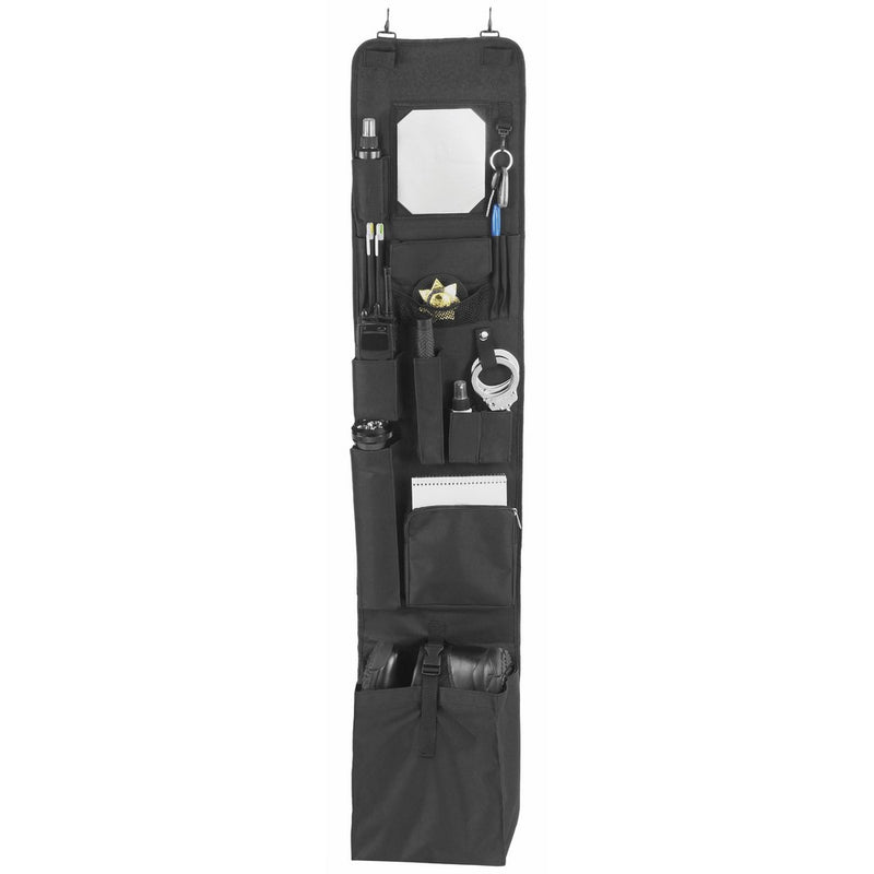 Police Style Hanging Locker or Closet Door Organizer 11" x 52" - Locker Org