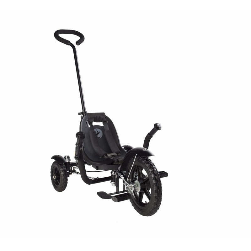 Mobo Cruiser Total Tot The Roll-to-Ride Three Wheeled Cruiser, 12-Inch, Black