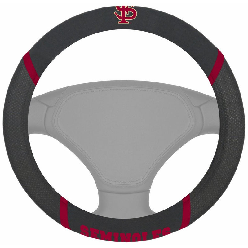 FANMATS NCAA Florida State University Seminoles Polyester Steering Wheel Cover