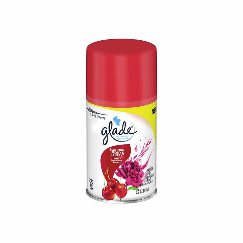 Glade Automatic Spray Air Freshener, Blooming Peony and Cherry, 6.2 Ounce