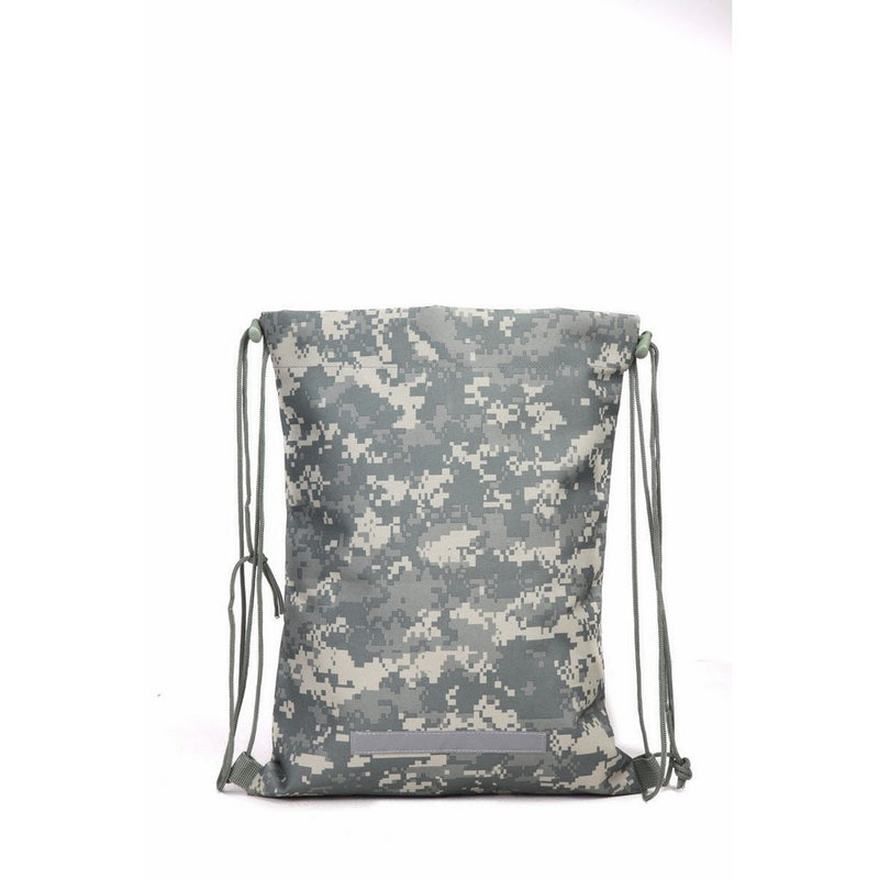 Heavy Duty Drawstring Backpack in Digital Camouflage Army Military Sack, Model: , Spoorting Goods Shop