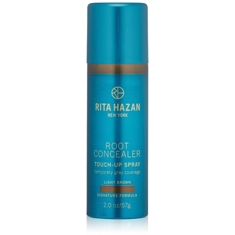 Root Concealer-Rita Hazan- Touch Up Spray-Light Brown Cover Up Gray 2oz