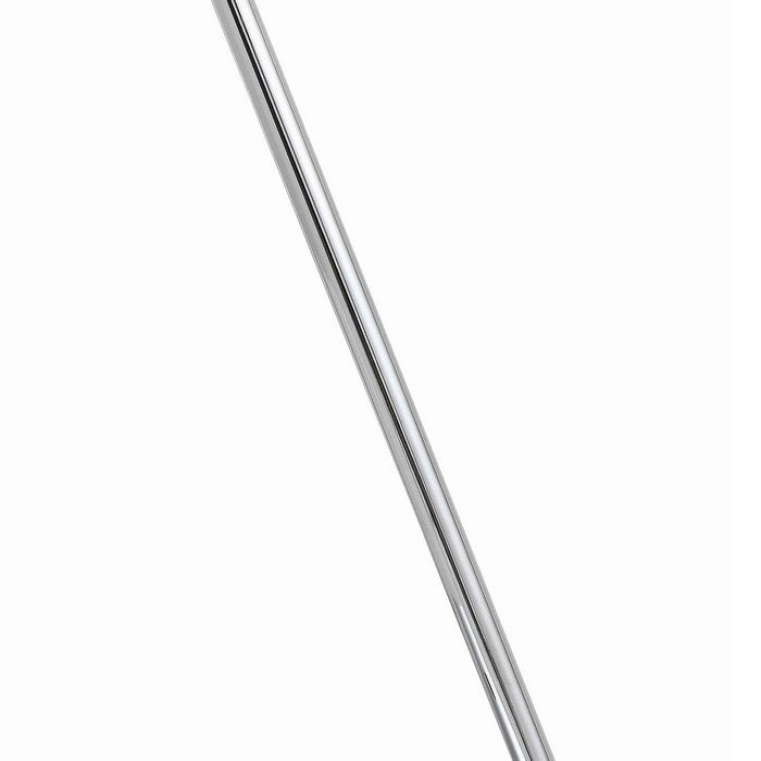 Adjustable Metal LED Desk Lamp with Rocker Switch, Chrome