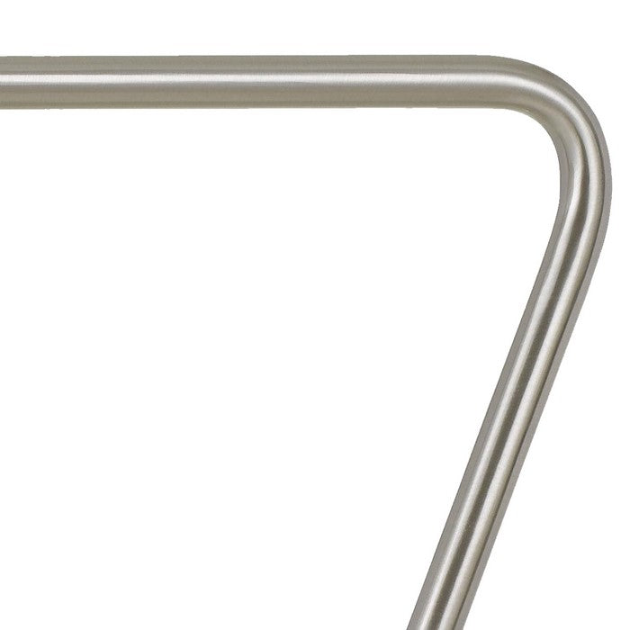Marble Base 60W Metal Desk Lamp with 1 Electrical and 1 USB Outlet, Silver