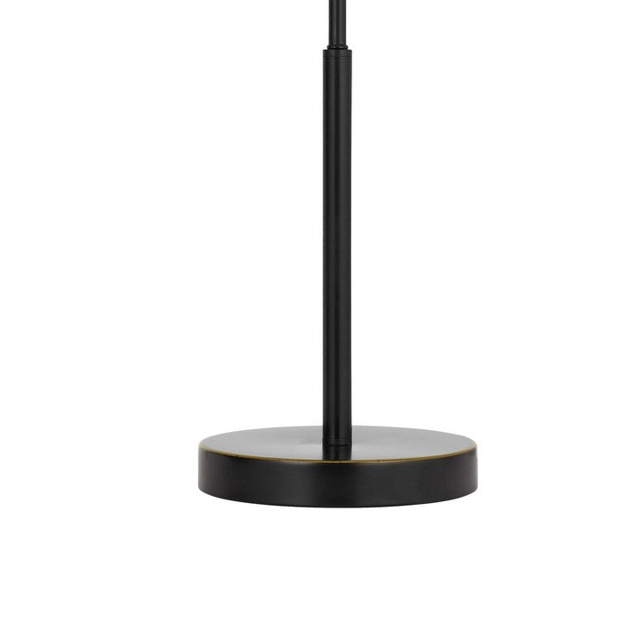 Metal Desk Lamp with Adjustable Arm and Dimmer Switch, Black