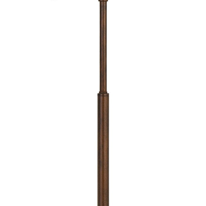 Metal Desk Lamp with Adjustable Arm and Dimmer Switch, Rustic Bronze