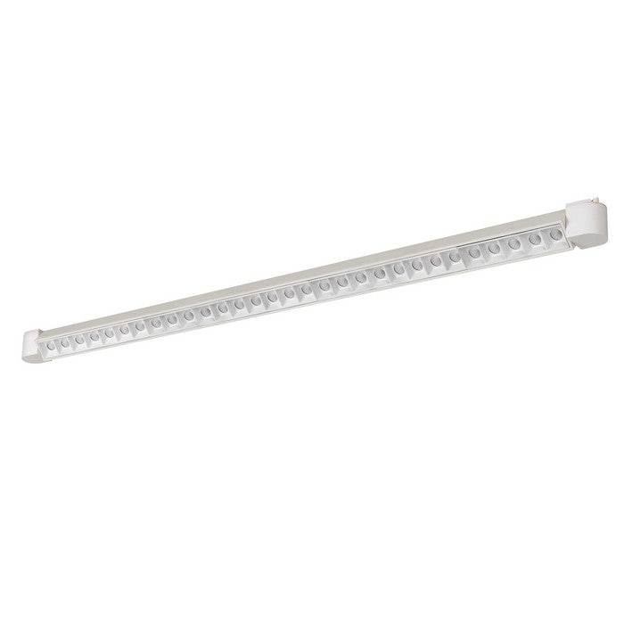 60 W Integrated LED Metal Track Fixture with Linear Design, White