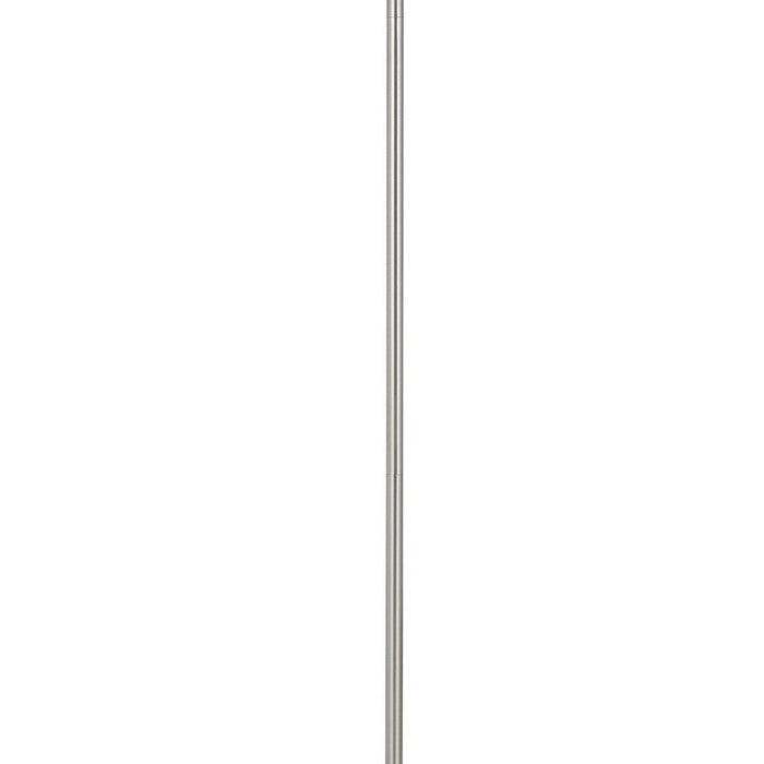 3 Metal Heads Floor Lamp with Touch Sensor Dimmer Control, Chrome