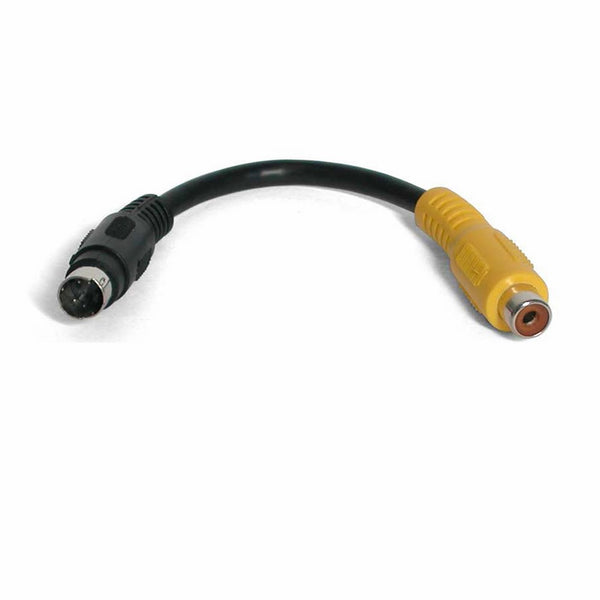 StarTech SVID2COMP 6-Inch S-Video to Composite Video Adapter Cable