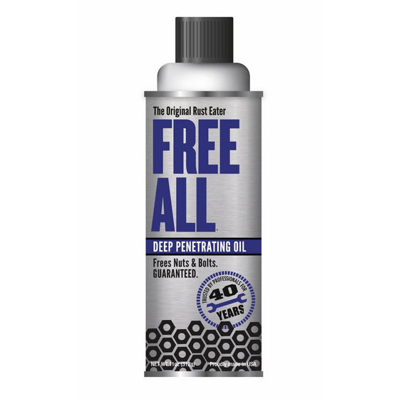 Gasoila Free All Rust Eater Deep Penetrating Oil, 11 oz Aerosol