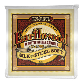 Ernie Ball Earthwood Silk and Steel Soft Acoustic Set.011 - .052