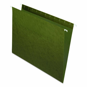 Pendaflex Recycled Hanging Folders, Letter Size, Standard Green, 25/BX (81600)