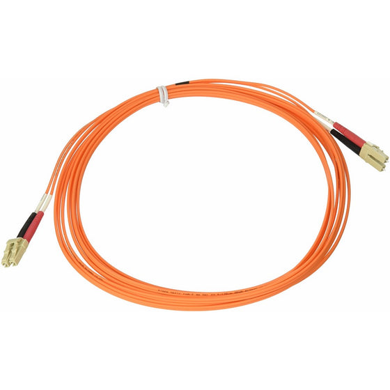 C2G/Cables to Go 37958 LC/LC Plenum-Rated Duplex 62.5/125 Multimode Fiber Patch Cable (5 Meter, Orange)