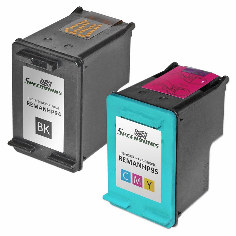 Generic Remanufactured Ink Cartridge Replacement for HP 94 ( Black,Tri Color )