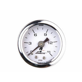 Aeromotive 15632 Fuel Pressure Gauge - 0 to 15 psi