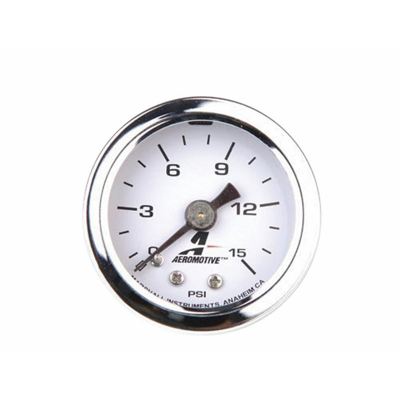 Aeromotive 15632 Fuel Pressure Gauge - 0 to 15 psi