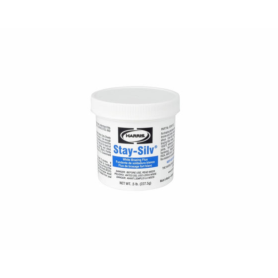 Harris SSWF1/2 Stay Silv Brazing Flux, 1/2 lb. Jar, White