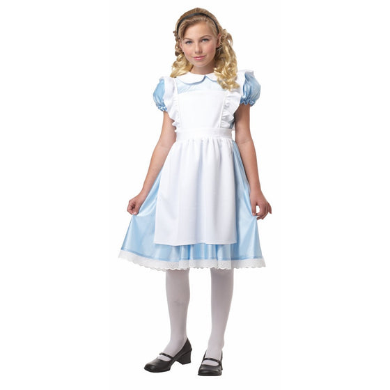 Alice Girl's Costume, Small, One Color